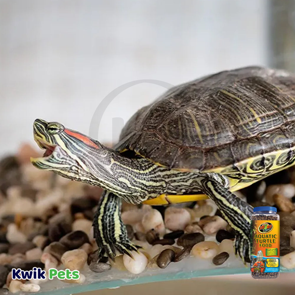 Zoo Med Natural Aquatic Turtle Food Growth Formula Dry Food 13-oz