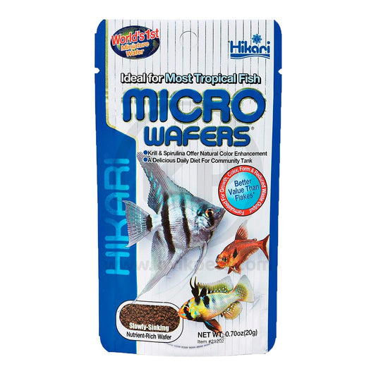 Hikari USA Tropical Micro Wafers Slow Sinking Wafer Fish Food 0.7-oz