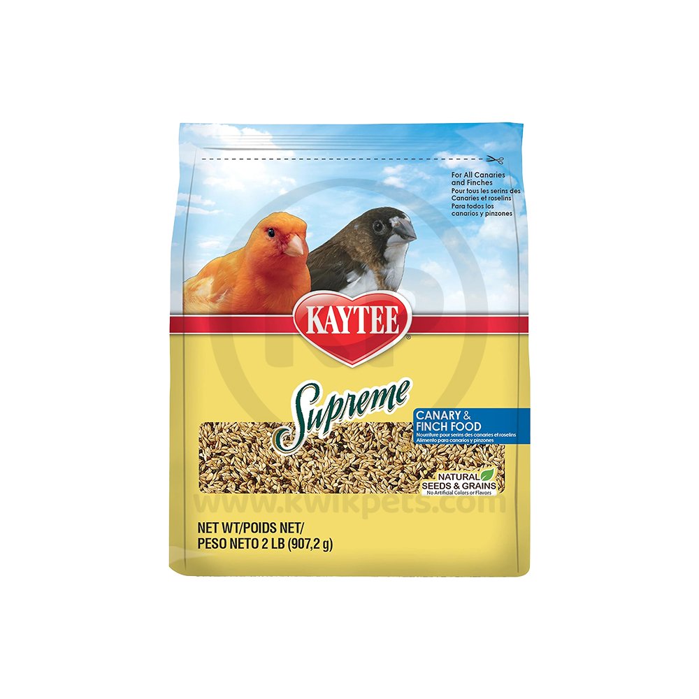 Kaytee Supreme Canary & Finch Food 2-lb, Kaytee