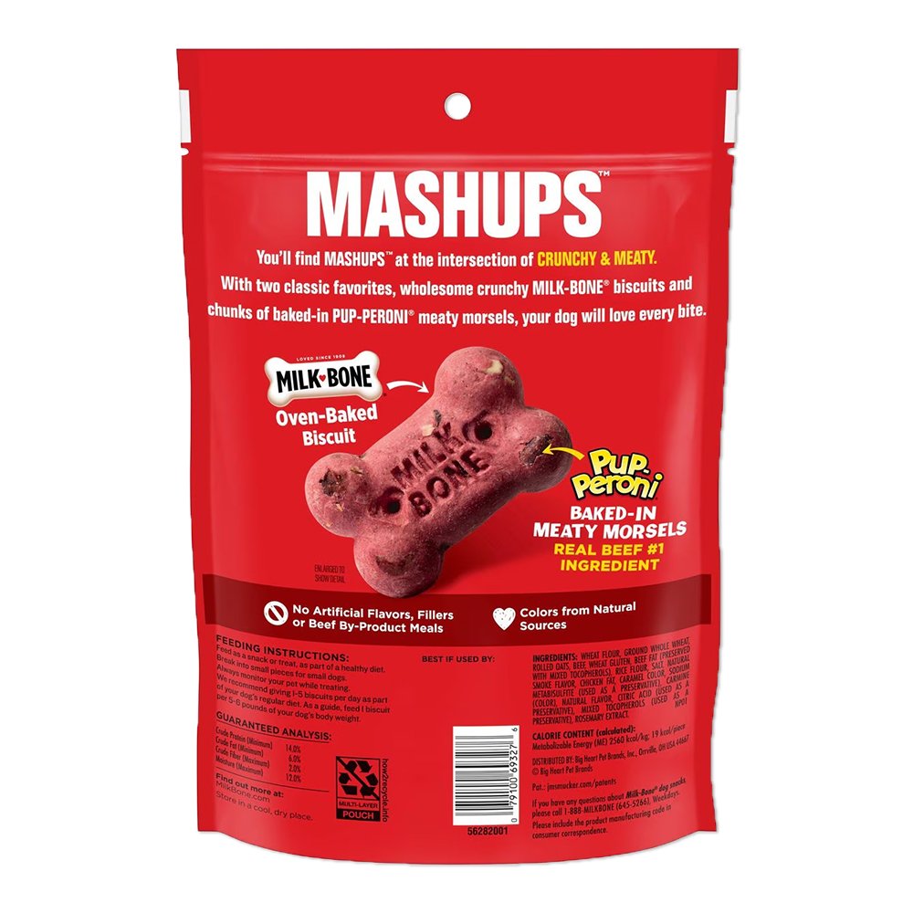 Milk-Bone Pup-Peroni Mashups Beef,10-oz, Milk-Bone