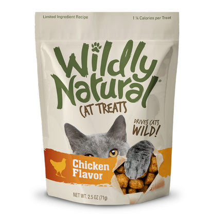 Fruitables Wildly Natural Cat Treats Chicken, 2.5-oz, Fruitables