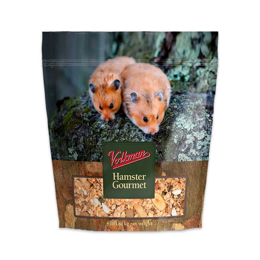 Volkman Seed Company Small Animal Hamster Gourmet Dry Food, 4 lb