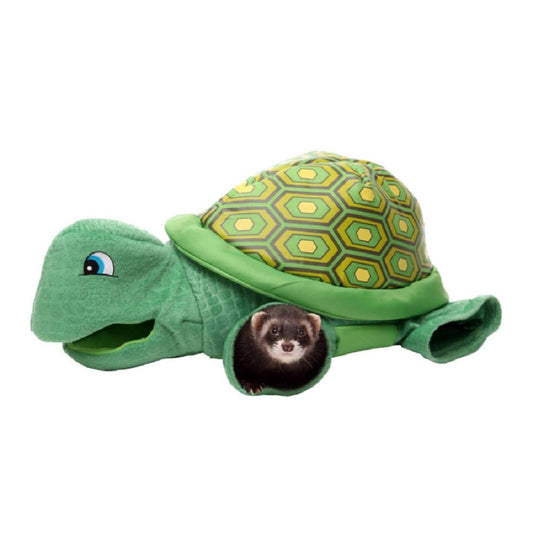 Marshall Pet Products Ferret Turtle Tunnel Toy Green One Size, Marshall Pet Products