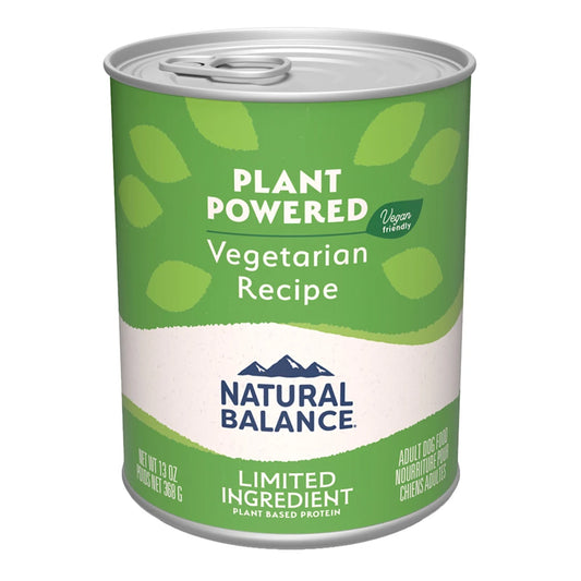 Natural Balance Pet Foods Vegetarian Formula Canned Dog Food 13 oz, Natural Balance