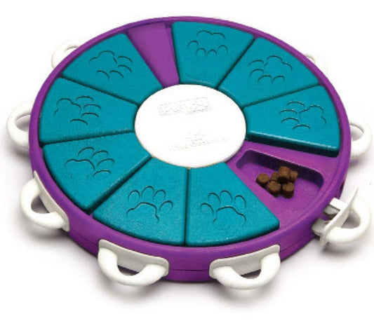 Nina Ottosson Twister Interactive Dog Toy Purple, LG, 13.25 in, Nina Ottosson