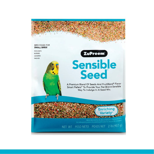 ZuPreem Sensible Seed Bird Food Small Birds, 2-lb, ZuPreem
