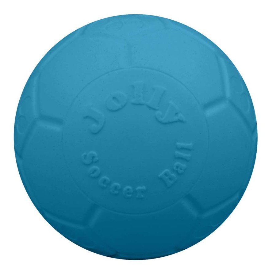 Jolly Pet Soccer Ball Boxed Dog Toy Blue, SM, 5.5 in, Jolly Pet