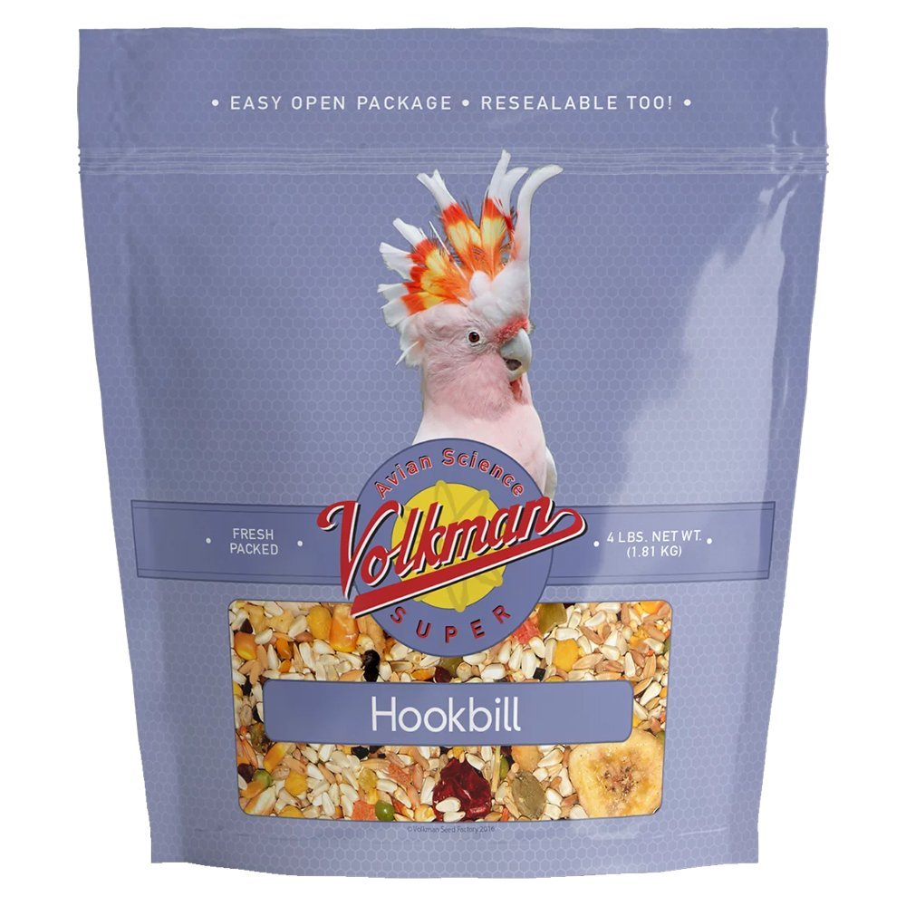 Volkman Seed Company Avain Science Super Hookbill Bird Treat 4-lb, Volkman