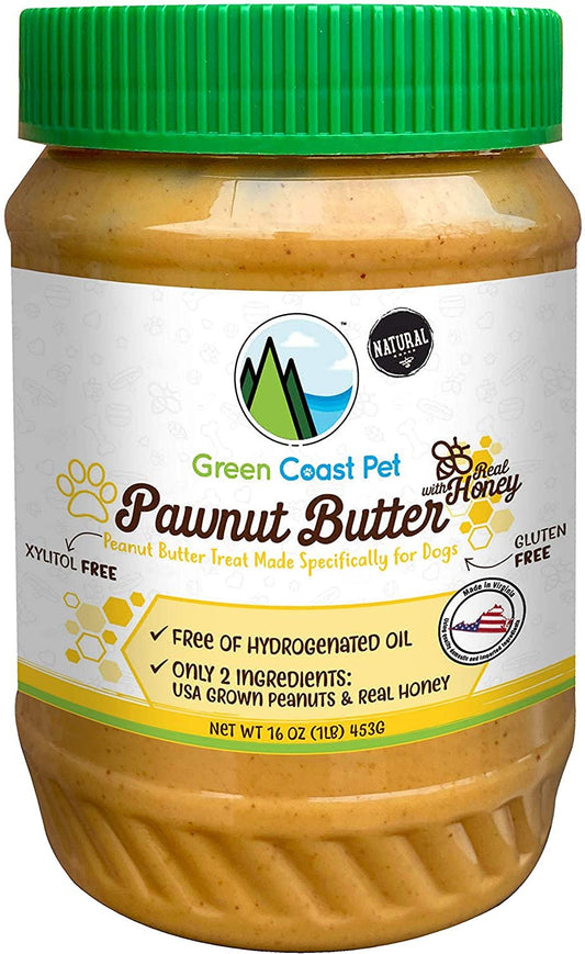 Green Coast Pet Pawnut Butter with Honey, Green Coast Pet
