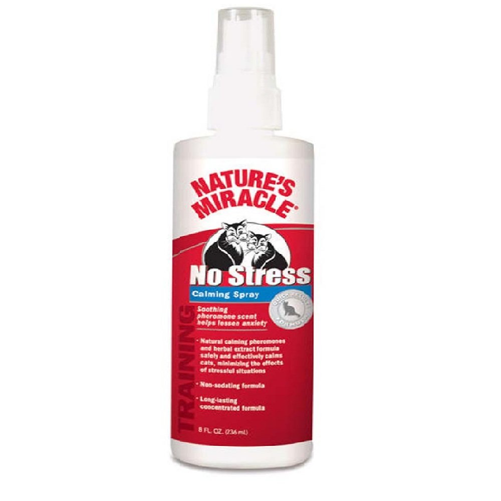 Nature's Miracle Just for Cats Calming Spray 8 fl oz, Nature's Miracle