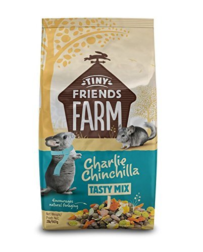 Tiny Friends Farm Charlie Chinchilla Tasty Mix Food 2lb, Supreme Petfoods