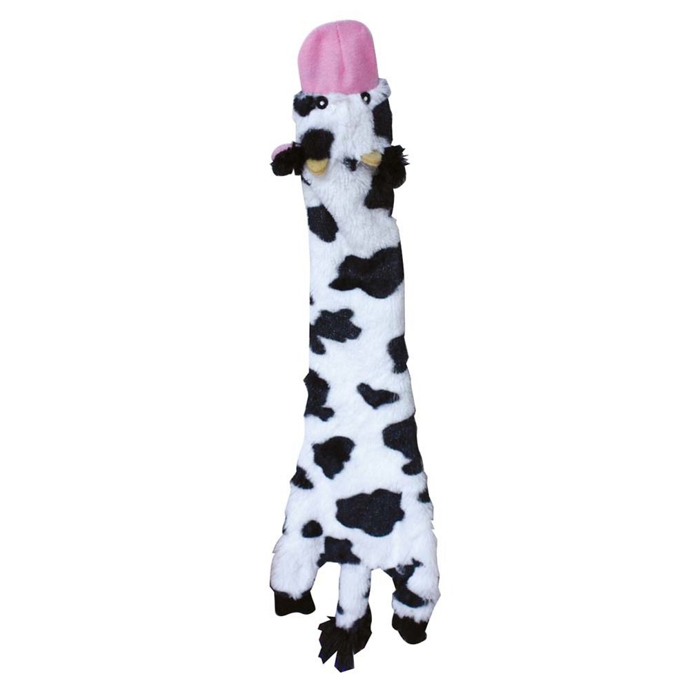 Skinneeez Crinkler Dog Toy Cow 14 in, Skinneeez