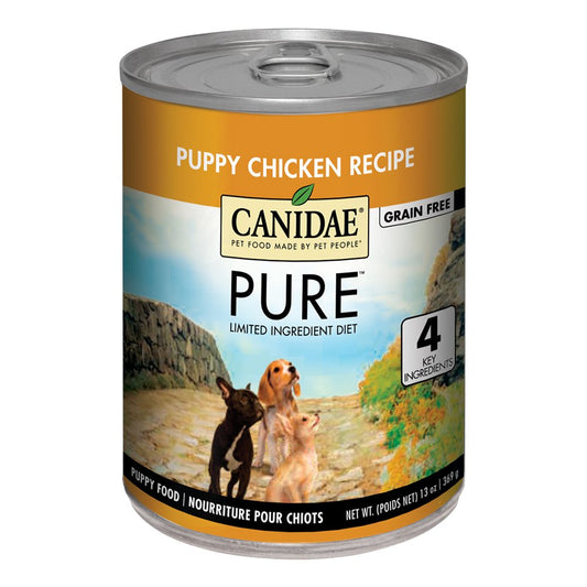 CANIDAE PURE Grain-Free Foundations Puppy Wet Dog Food Chicken, 13-oz, Canidae