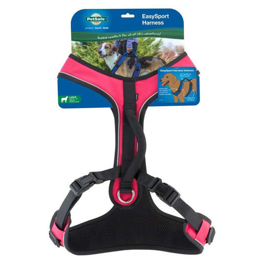 EasySport Comfortable Dog Harness Pink, LG, EasySport