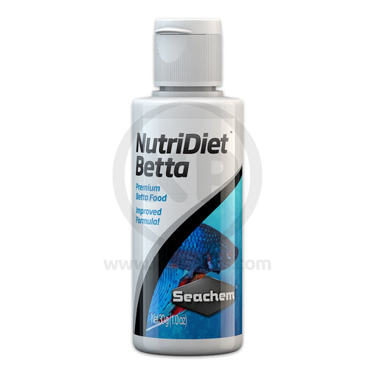 Seachem Laboratories NutriDiet Betta with Probiotics Fish Food 1-oz, Seachem