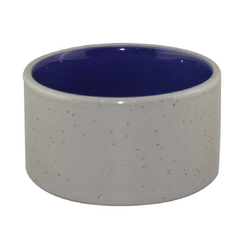 Spot Standard Crock Dog Bowl Blue, 3.75 in, Ethical