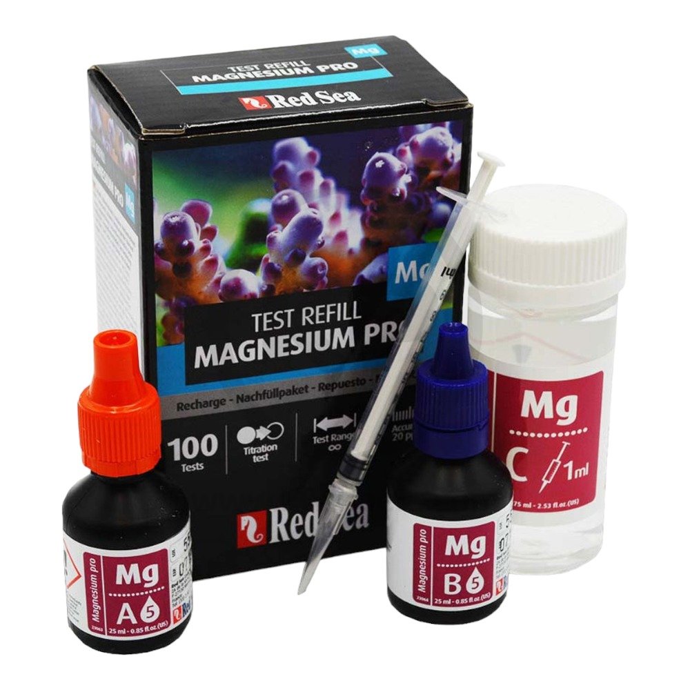 Red Sea Magnesium Pro Refill Kit 100 Tests, Red Sea