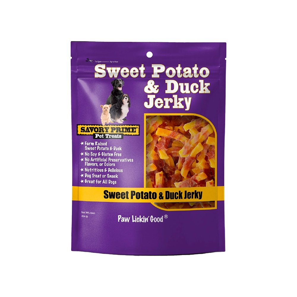 Savory-Prime-Natural-Sweet-Potato-&-Duck-Jerky-Dog-Treats-16-oz