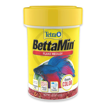 Tetra BettaMin Flakes Fish Food 0.81 oz