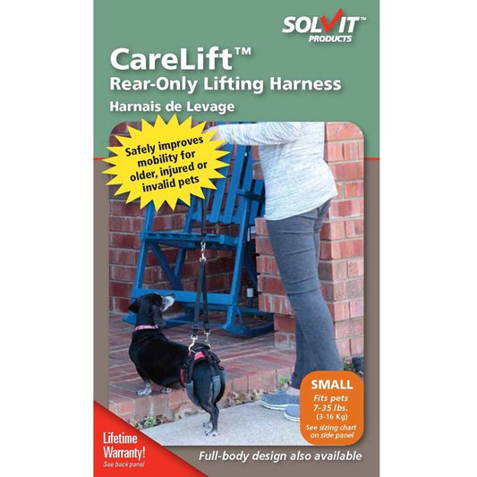 PetSafe CareLiftT Rear Support Dog Harness Black/Red, SM, PetSafe