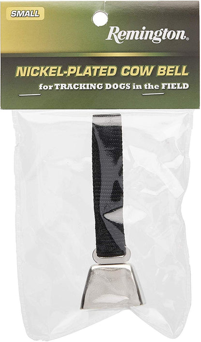 Remington® Nickel Cow Bell for Dogs Small Black, Coastal Pet