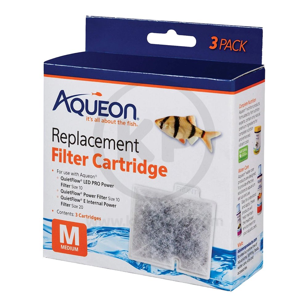 Aqueon Replacement Filter Cartridges 3 Count, Aqueon