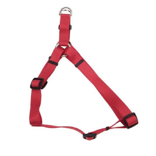 Comfort Wrap Adjustable Nylon Dog Harness Red Large, 1 In X 26-38 in, Coastal Pet
