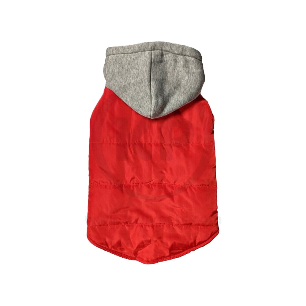 Fashion Pet Cosmo Vest w/Hood Red, MD, Fashion Pet