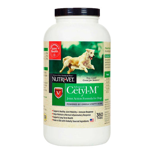 Nutri-Vet Advanced Cetyl-M Joint Action Formula for Dogs 360 Count