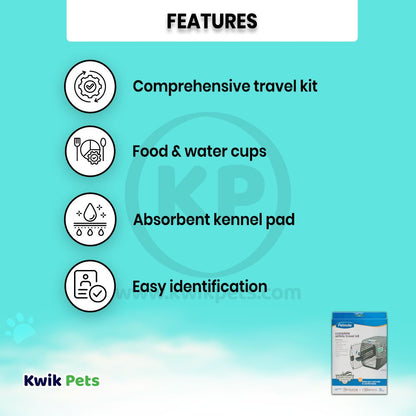 Petmate Kennel Airline Travel Kit, Petmate