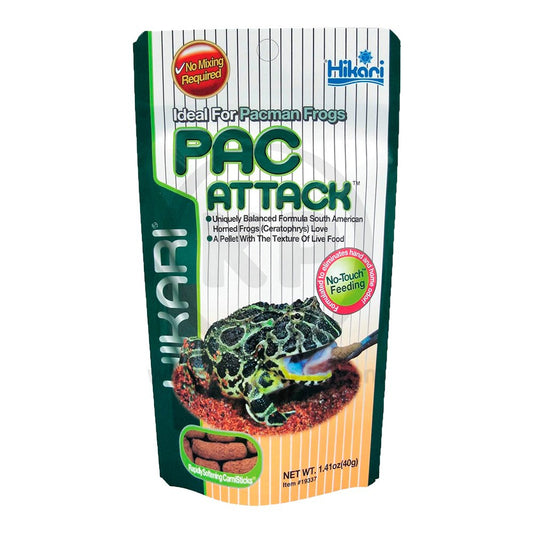 Hikari USA Packman Frog PAC Attack Wet Food 1.41-oz, Hikari