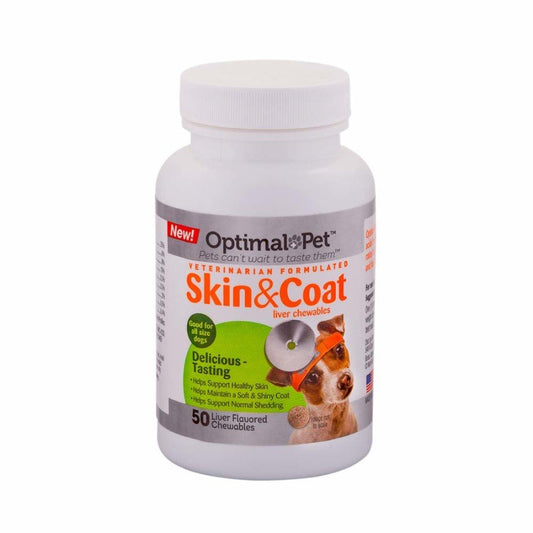 Nutri-Vet Optimal Pet Skin & Coat Chewable 4.5 oz, 50 ct, Nutri-Vet