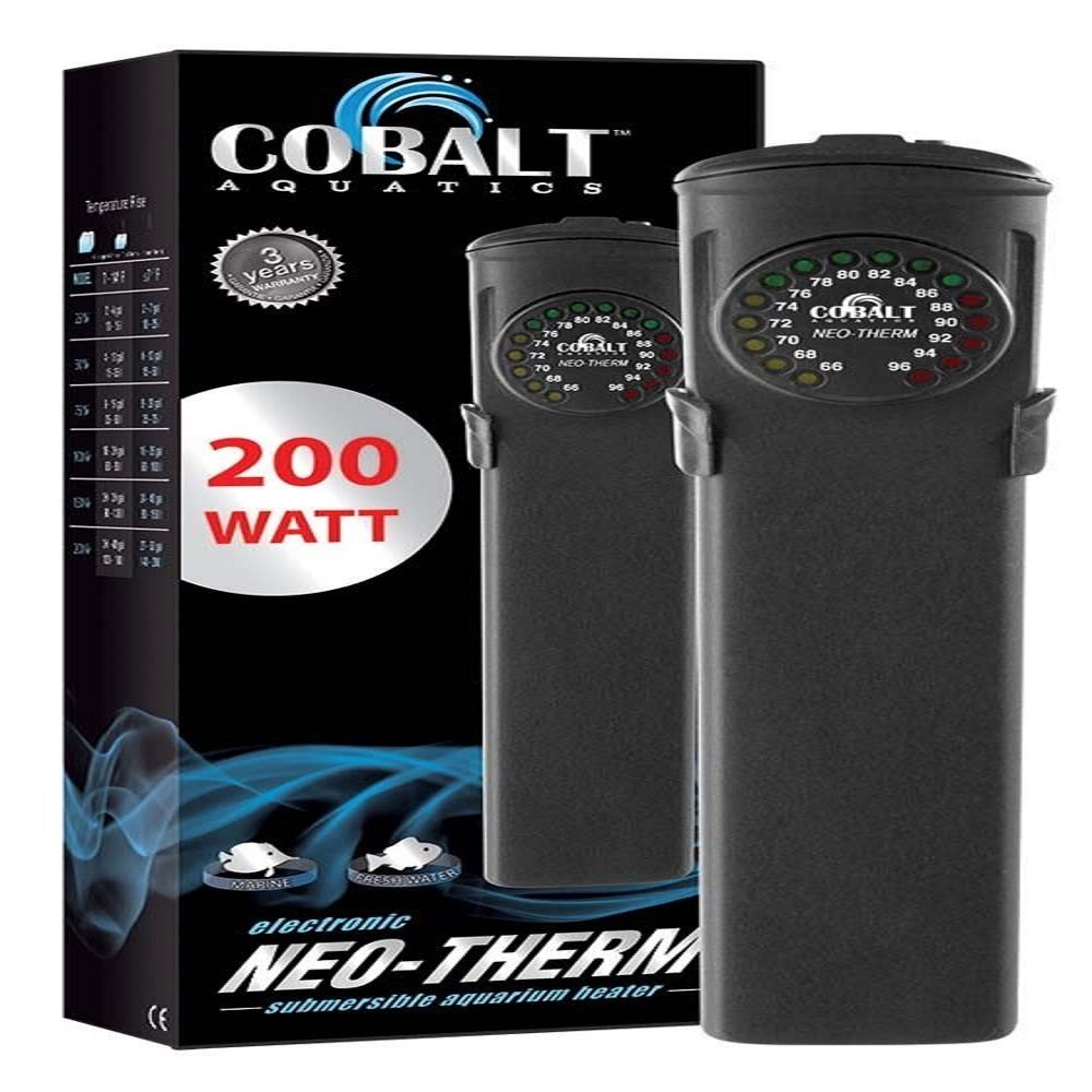 Cobalt Neo-Therm Plastic LED Heater 200watt, Cobalt