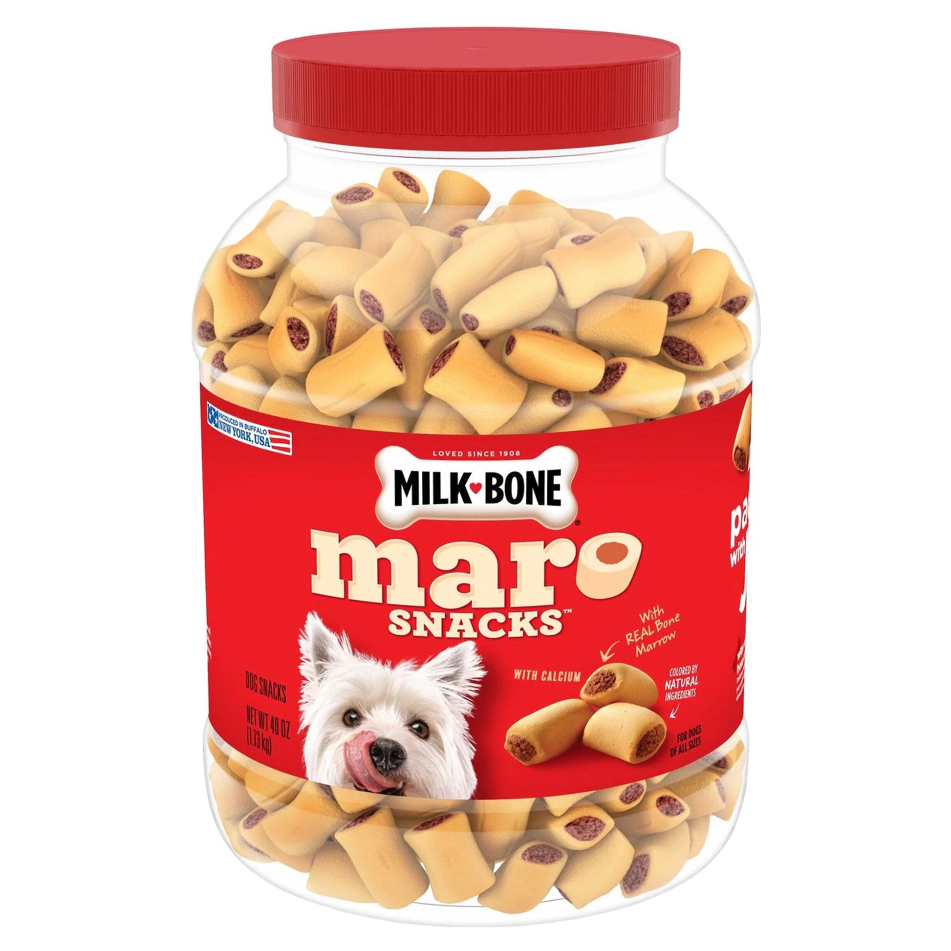 Milk-Bone MaroSnacks Dog Treat 40 oz, Milk-Bone