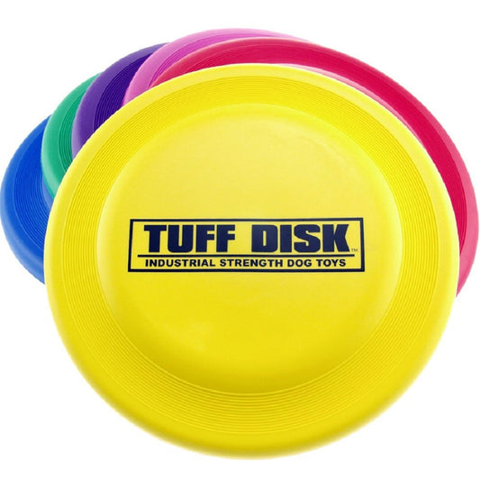 Petsport USA Tuff Disk Dog Toy Assorted, 9 in, Petsport