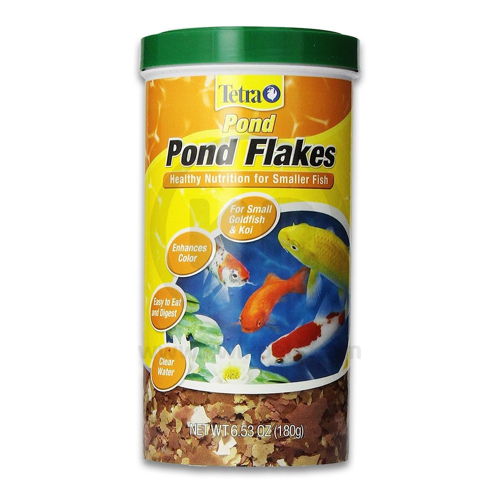 Tetra Pond Flakes for Koi and Goldfish, 6.35 oz
