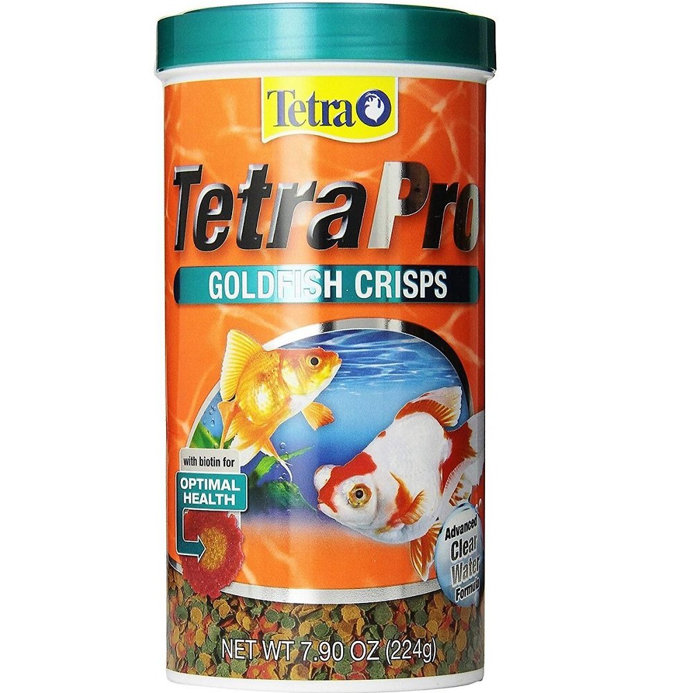 Tetra Tetrapro Goldfish Crisps Fish Food, 7.90 oz, TetraPro