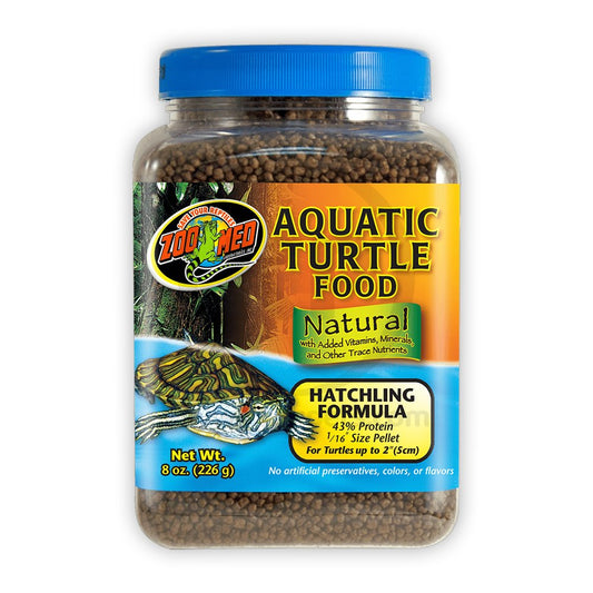 Zoo Med Aquatic Turtle Micro Pellet Hatchling Food 8-oz