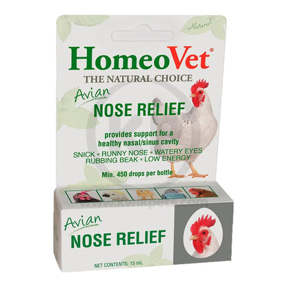 HomeoPet Avian Nose Relief Supplement 0.5-oz
