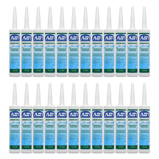 ASI Aquarium Silicone Sealant Clear - 10.2 oz - 24 Pack