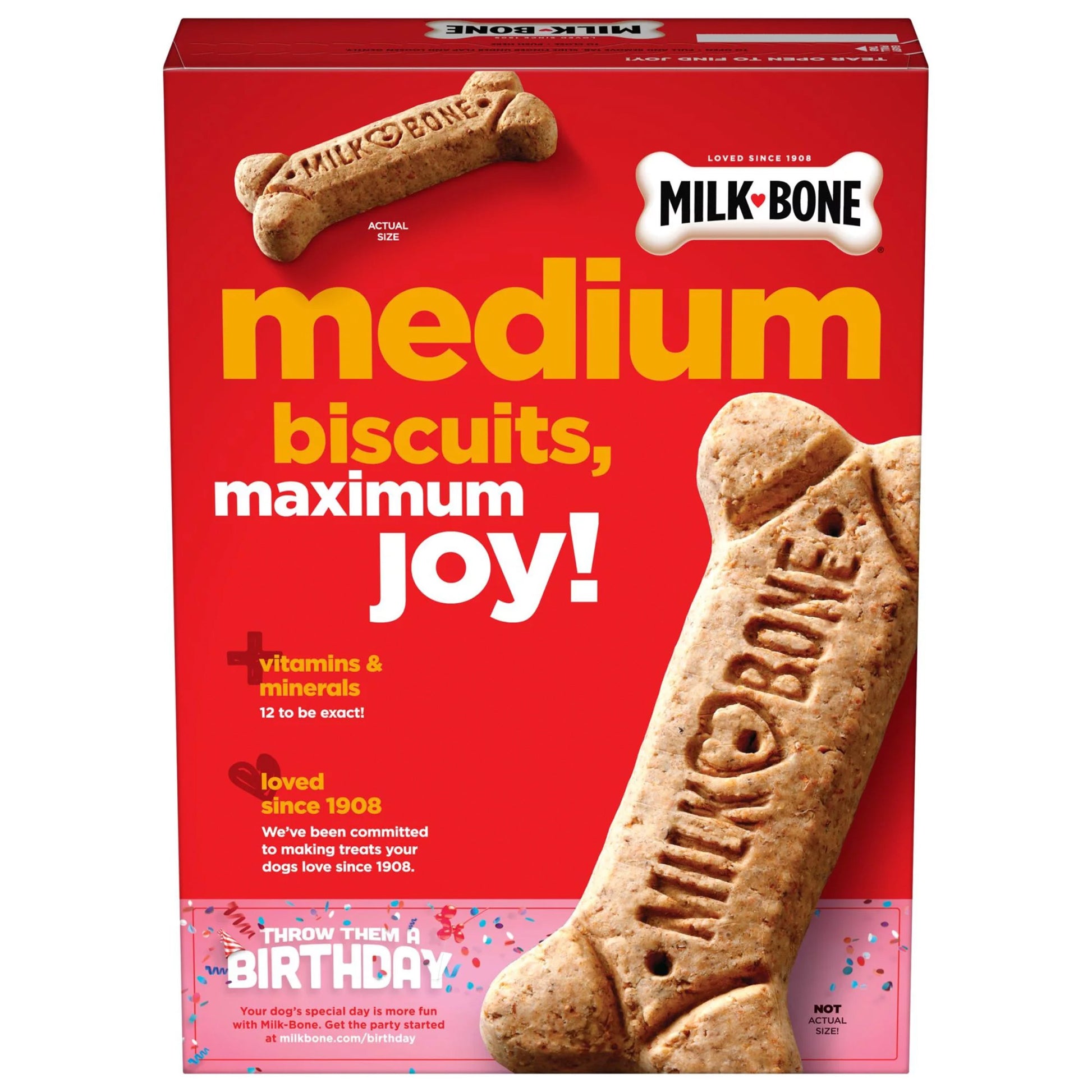 Milk-Bone Original Dog Biscuits Medium, 24 oz, Milk-Bone