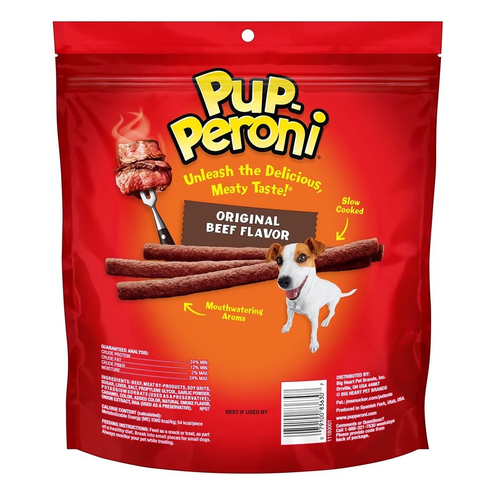 Pup-Peroni Beef Dog Treats, 22.5 oz, Pup-Peroni