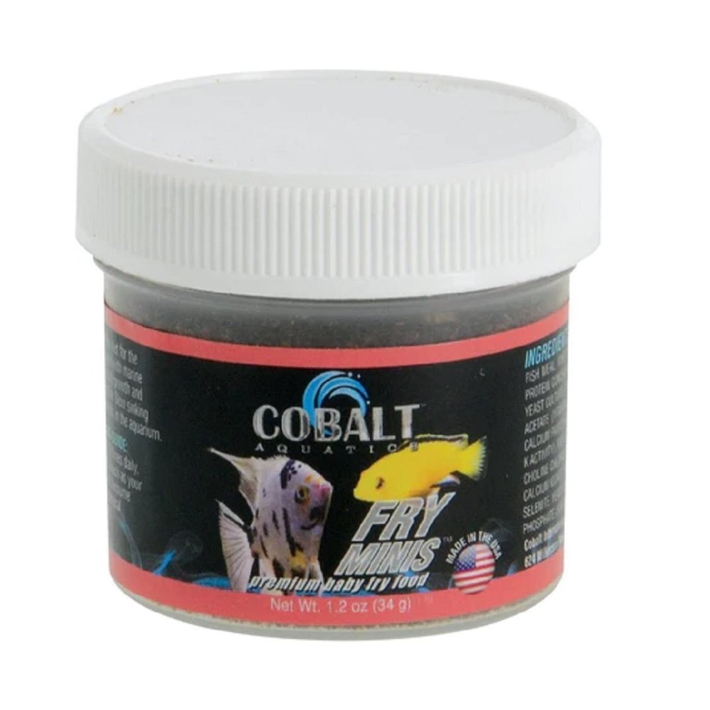 Cobalt Fry Minis Fish Food 1.2oz, Cobalt