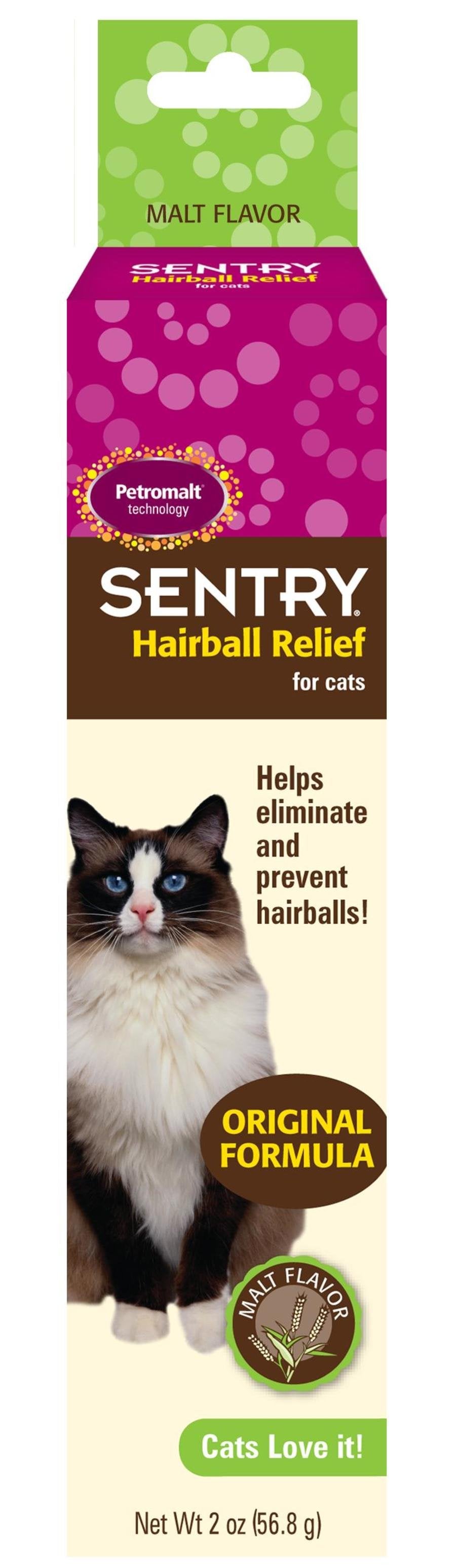 Sentry Cat Hairball Relief Malt Flavor 2oz, Sentry