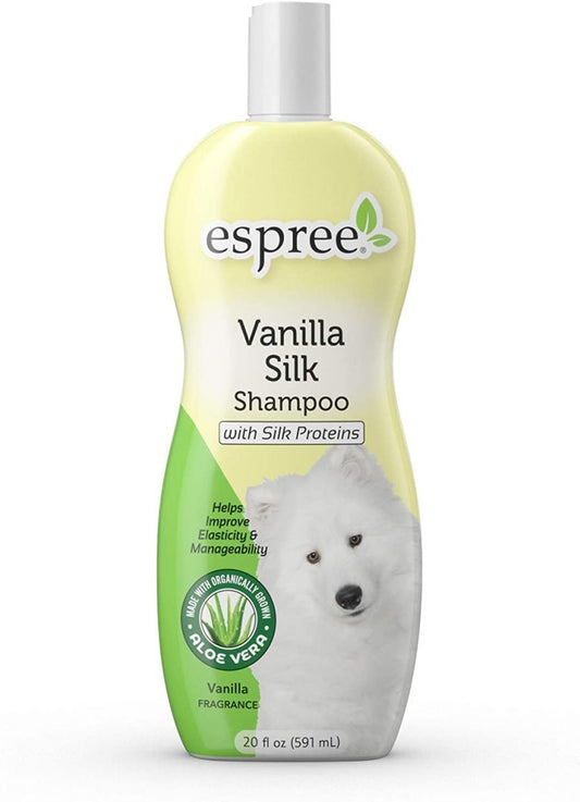 Espree Natural Vanilla Silk Dog Shampoo, 20 oz