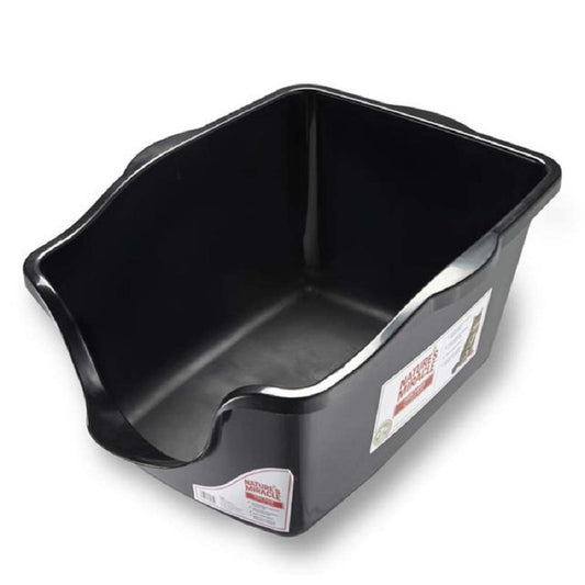 Nature's Miracle High Sided Cat Litter Box Black, Nature's Miracle