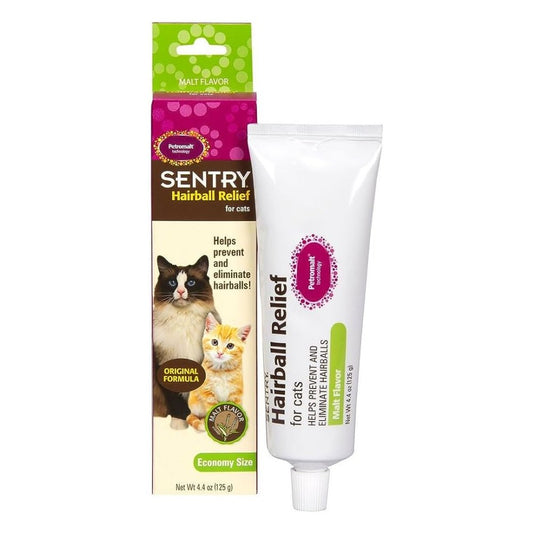 Sentry Cat Hairball Relief Malt Flavor 4.4 oz, Sentry