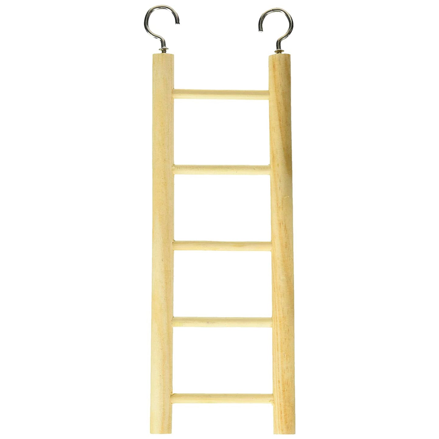 Prevue Pet Products Birdie Basics 5-Rung Ladder Unvarnished Hardwood 2.88 in X 8 in, Prevue Pet Products
