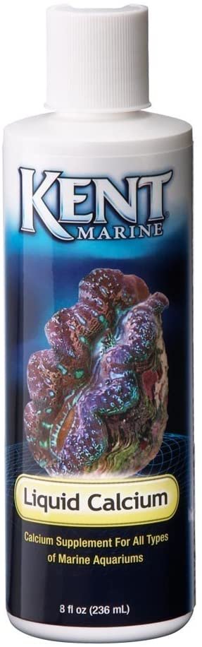 Kent Marine Concentrated Liquid Calcium Bottle 8 fl oz, Kent Marine