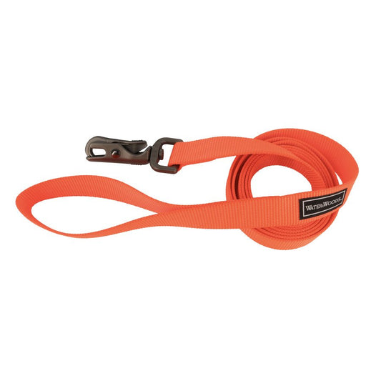 Coastal Water & Woods® Dog Leash Safety Orange, 6 ft